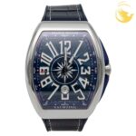 FRANK MULLER BLUE DIAL VANGUARD YACHTING 41MM