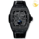 HUBLOT SPIRIT OF BIG BANG MOONPHASE CERAMIC ALL BLACK 42MM