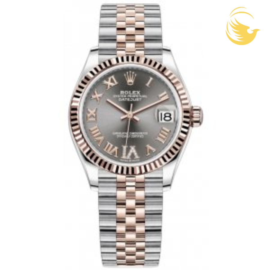ROLEX 278271 MẶT RHODIUM CỌC SỐ LA MÃ 31MM ROLEX 278271 MẶT RHODIUM CỌC SỐ LA MÃ 31MM