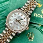 ROLEX LADY-DATEJUST 278381 MOP 31MM NIỀNG KIM ZIN