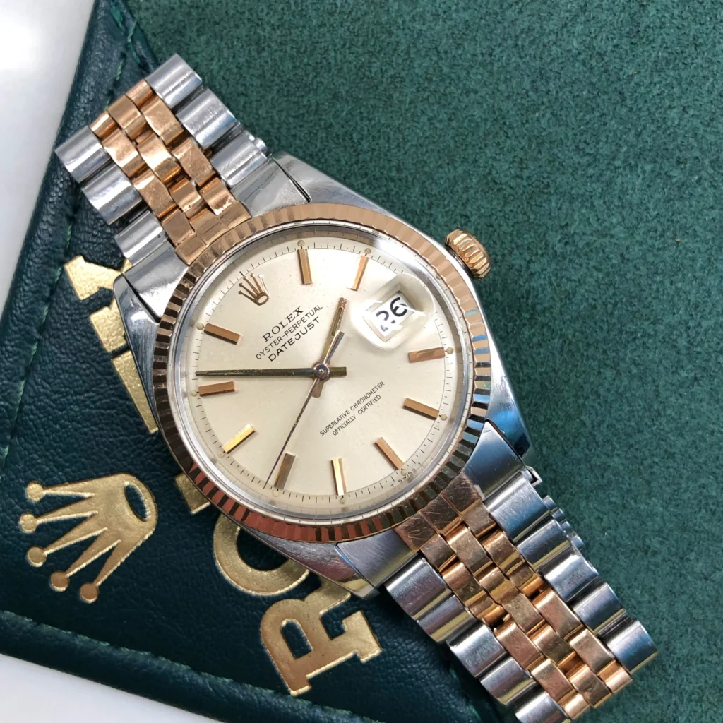 rolex two tone