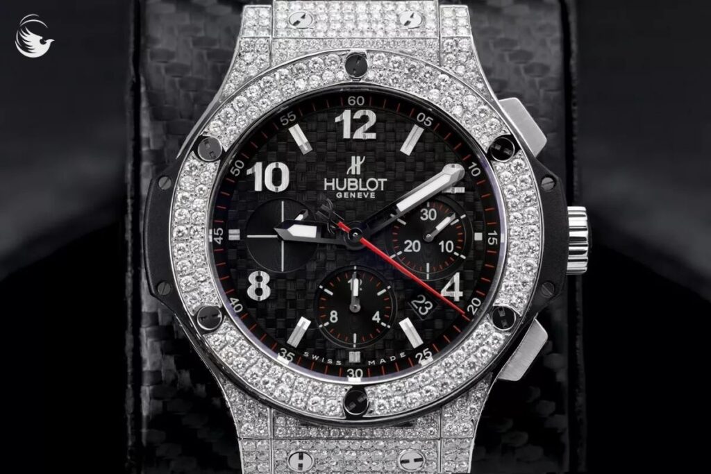 Hublot Big Bang Chronograph Steel Diamonds