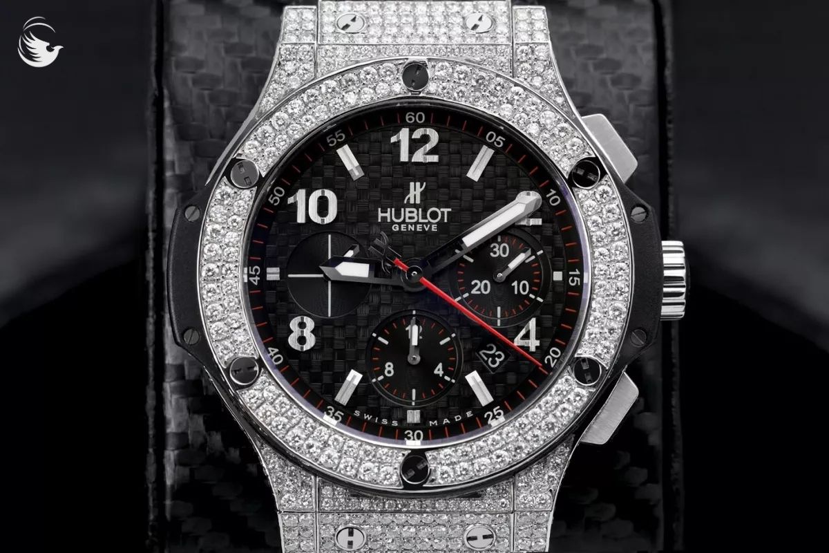 Hublot Big Bang Chronograph Steel Diamonds